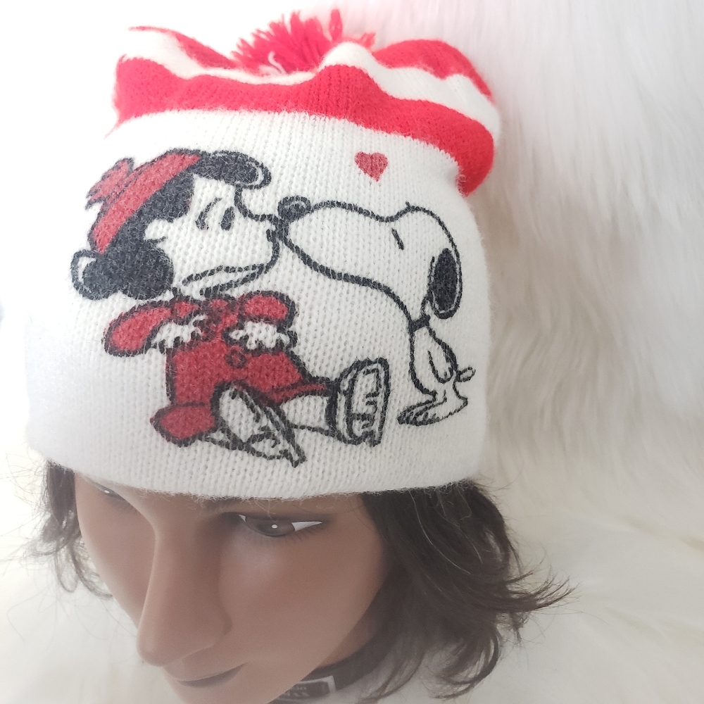 Vintage 1958 Orlon Peanuts Snoopy Kissing Lucy Wi… - image 3